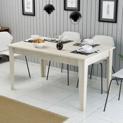 HANAH HOME Trpezarijski sto Milan 897 Travertine