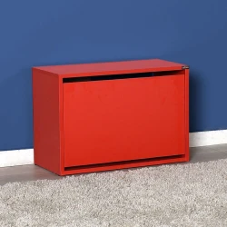 Hanah Home Cipelarnik Shc-110-Kk-1, 60 cmx42 cmx30 cm, Crveni