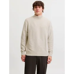 JACK & JONES Pulover JWHJEREMY greige