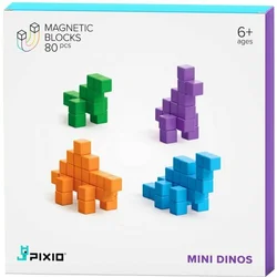 Pixio Magnetni bloki Mini Dinos