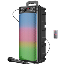 HOCO. HOCO Bežični zvučnik sa mikrofonom BS52 Billowing, Bluetooth, 2200mAh, crni