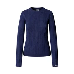Pepe Jeans Pulover Anna temno modra