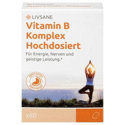 Livsane Vitamin B kompleks, visoka doza, 60 komada