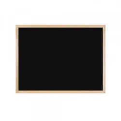 Crna tabla za pisanje kredom 72x96cm