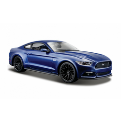Maisto - 2015 Ford Mustang GT, kovinska modra, 1:24