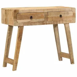 Konzolni stol 90x32x75 cm Puno drvo Grubo Mango