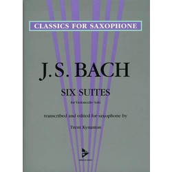 BACH J.S.-SIX SUITES FOR SAXOPHONE