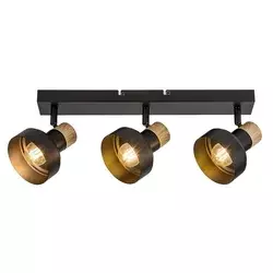 Rabalux Spot lampa Saskia, 3x15W, 3xE14, Crna