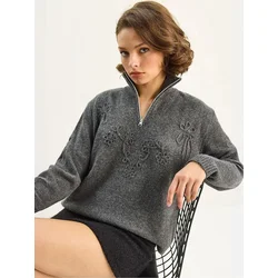 Bianco Lucci Pulover Pullover antracit