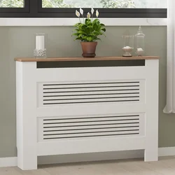 Hanah Home Maska za radijator Termora, 112x82x30 cm, Bela