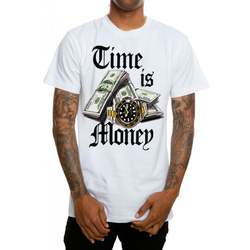 Hardcore majica moška - TIME IS MONEY - MAFIOSO - MAF038