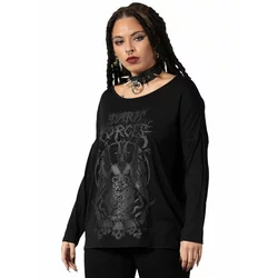 Majica moška - Dark Forces Boatneck - KILLSTAR - KSRA004939