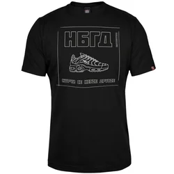 Muška majica kratkih rukava NBGD tikepa, Crna