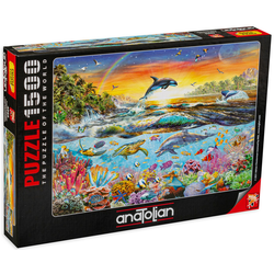 AnaTolian - Puzzle Tropical paradise - 1 500 kosov