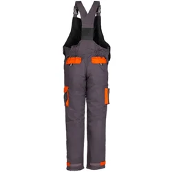 Monsun Radne pantalone postavljene tr contrast sive/narandžaste, vel.s ( 54892 )