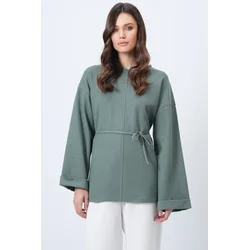 Trend Alacati Stili Ženska bluza Alc-X14715, Kaki