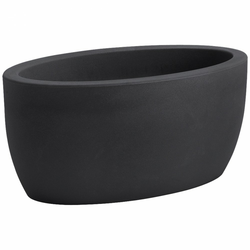 NICOLI Cassetta Athena Žardinjera, 50x29x23h, Antracit