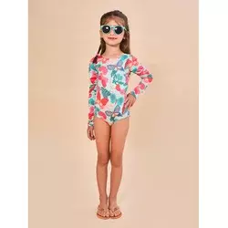 Swimsuit Girl Borboletinha Upf50+