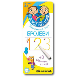 Piši-briši lepezice: Brojevi