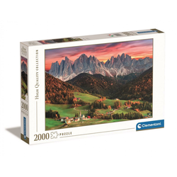 Clementoni - Puzzle Val Di Funes 2000 - 2 000 dijelova