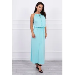 Boho dress with mint