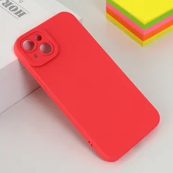 Torbica Silikon color za iPhone 14 Plus 6.7 crvena