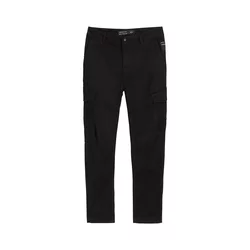 TOM TAILOR DENIM Kargo hlače  črna