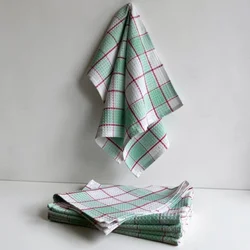 Kuhinjska krpa 45x65cm - Waffel - Rezedo boja ( VLK000173-tirkiz )