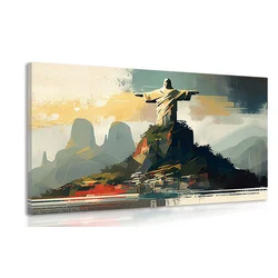 Slika kip Jezusa v Rio de Janeiru - 150x100