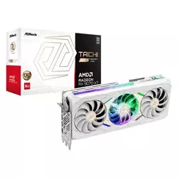 RX 9070 XT 16GB AsRock TCW 16GO DDR6 3 ventilatorji