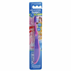 ORAL-B Oral B Stages 3 zobna ščetka za otroke soft Pink & Violet (5-7 Years Princess)