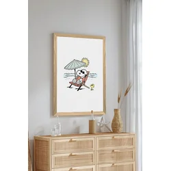 Zidna slika Tekhammdf22, MDF, 33x48 cm
