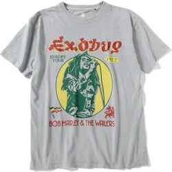 Bob Marley 1977 Tour (Wash Collection) Grey L Majica