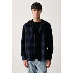 Levis srajca moška denim CLASSIC HOODED WORKER