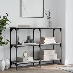 Konzolni stol boja hrasta sonome 100x29x75 cm konstruirano drvo