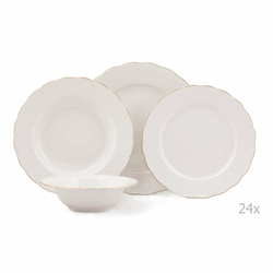 24-delni porcelanast jedilni servis Kutahya Simplicity