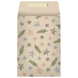 VREĆICE-KUVERTE UKRASNE STRIP NOVOGODIŠNJE 17,5X4X25CM PK10 STEWO 5260 40