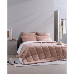 Madame Coco Komplet posteljina sa prekrivačem Bobigny Supersoft, 155x215cmcm, Roze