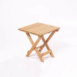 Hanah Home Baštenski sto 40x40x40cm Braon