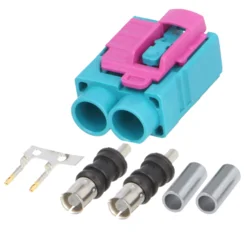 shumee FAKRA 2* vtičnica za kabel RG174 CODE-Z PROST