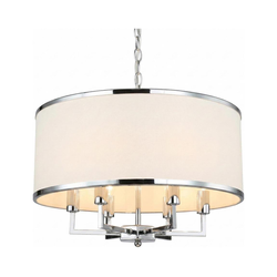 Open Design OR80216 - Luster na lancu CASA 6xE14/15W/230V krem/sjajni hrom