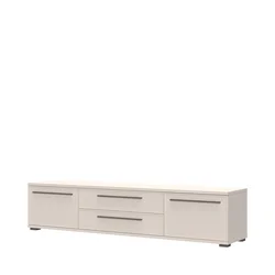 JELA TV sto TV201-2K2F/OP - Kolekcija Opera - Kašmir mat lak/Kašmir mat lak - 46x201x46cm
