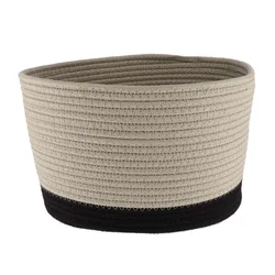Tendance Pletena košara, 32x25 cm Bež,