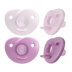 PHILIPS AVENT Duda 0-6m Soothie girl 2 kos