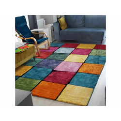 Conceptum Hypnose Tepih 160x230 Renkli Kare