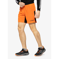 Tekaške kratke hlače adidas TERREX Trail Running Shorts - semi impact orange
