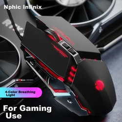 Inphic Gaming miš, Žični, Crni