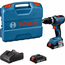 Bosch Akumulatorska vibraciona bušilica - odvrtač GSB 18V-65, 18V, 2x2,0Ah + kofer 06019N3100