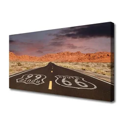 tulup.si Slika na platnu Desert avtoceste 125x50 cm