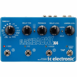 TC FLASHBACK X4 DELAY AND LOOPER pedal